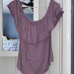 American Eagle off the shoulder top